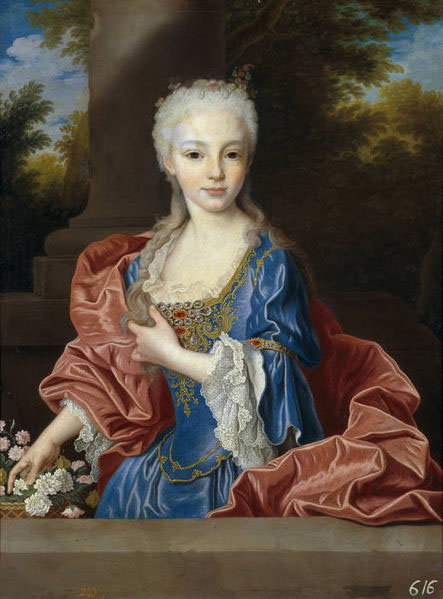 Portrait of Maria Ana Victoria de Borbon